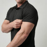 Men’s Stretch-Knit Performance Polo Shirt view 3