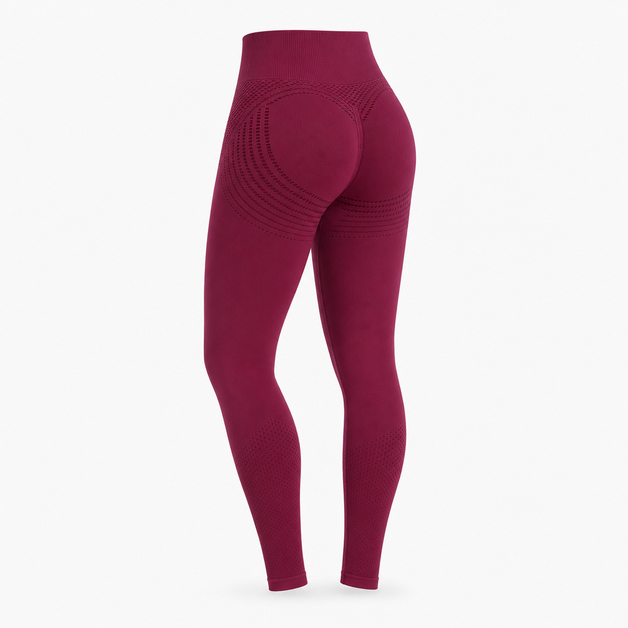 Seamless Contour High-Waist Leggings view 4