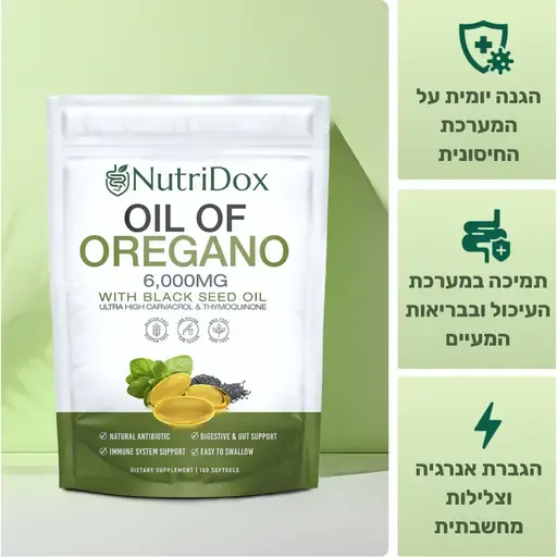 Oregano & Black Seed Oil Softgels